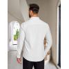 imageCOOFANDY Mens Dress Shirts Long Sleeve Button Up Shirts Formal Business ShirtWhite