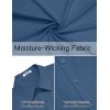 imageCOOFANDY Mens Dress Shirts Long Sleeve Poplin Formal Shirt Casual Button Down ShirtsGrayish Blue