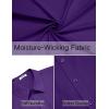 imageCOOFANDY Mens Dress Shirts Long Sleeve Poplin Formal Shirt Casual Button Down ShirtsPurple