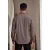 imageCOOFANDY Mens Dress Shirts Wrinkle Free Long Sleeve Button Down Shirts Formal Business ShirtBrown
