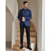 imageCOOFANDY Mens Dress Shirts Wrinkle Free Long Sleeve Button Down Shirts Formal Business ShirtDenim Blue
