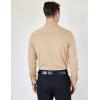 imageCOOFANDY Mens Dress Shirts Wrinkle Free Long Sleeve Button Down Shirts Formal Business ShirtLight Khaki