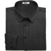 imageCOOFANDY Mens Dress Shirts Wrinkle Free Long Sleeve Button Down Shirts Formal Business ShirtPolka Dot Black