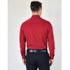 imageCOOFANDY Mens Dress Shirts Wrinkle Free Long Sleeve Button Down Shirts Formal Business ShirtRed