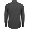 imageCOOFANDY Mens Dress Shirts Wrinkle Free Long Sleeve Button Down Shirts Formal Business ShirtWhite Patterned Black