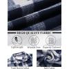 imageCOOFANDY Mens Flannel Shirts Long Sleeve Lightweight Plaid Shirt Casual Button Down Shirts JacketLight Blue