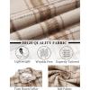 imageCOOFANDY Mens Flannel Shirts Long Sleeve Lightweight Plaid Shirt Casual Button Down Shirts JacketLight Brown