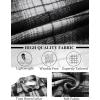 imageCOOFANDY Mens Flannel Shirts Long Sleeve Lightweight Plaid Shirt Casual Button Down Shirts JacketWhite Black