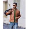 imageCOOFANDY Mens Henley Shirts Long Sleeve Lightweight Buttons TShirts Casual Basic Pullover TopArmy Green