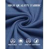 imageCOOFANDY Mens Henley Shirts Long Sleeve Lightweight Buttons TShirts Casual Basic Pullover TopBlue
