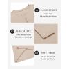 imageCOOFANDY Mens Henley Shirts Long Sleeve Lightweight Buttons TShirts Casual Basic Pullover TopLight Khaki