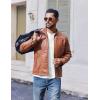 imageCOOFANDY Mens Henley Shirts Long Sleeve Lightweight Buttons TShirts Casual Basic Pullover TopWhite