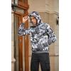 imageCOOFANDY Mens Hoodies Pullover Fleece Lined Hoodie Casual Long Sleeve Drawstring Hooded Sweatshirts with Kanga PocketCamo