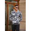 imageCOOFANDY Mens Hoodies Pullover Fleece Lined Hoodie Casual Long Sleeve Drawstring Hooded Sweatshirts with Kanga PocketCamo