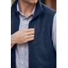 imageCOOFANDY Mens Lightweight Fleece Vest Sleeveless Zip Up Warm Jacket Casual Outerwear Vests With PocketsNavy