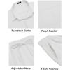 imageCOOFANDY Mens Linen Sets 2 Piece Long Sleeve Button Down Cuban Shirt and Pants Set Summer Beach Set OutfitsWhite