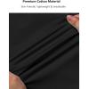 imageCOOFANDY Mens Long Sleeve Dress Shirt Plaid Collar Casual Button Down ShirtsBlack