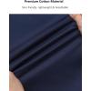 imageCOOFANDY Mens Long Sleeve Dress Shirt Plaid Collar Casual Button Down ShirtsBlue