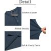 imageCOOFANDY Mens Long Sleeve Henley Shirts Stretch Ribbed TShirts Fashion Casual Basic TopsGrey Blue
