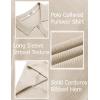 imageCOOFANDY Mens Long Sleeve Polo Knit Polo Sweater Collared Pullover Casual Golf Polo SweaterBeige