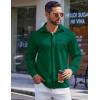 imageCOOFANDY Mens Long Sleeve Wrinkle Free Shirts Casual Button Down Shirts Untucked Dress ShirtGreen