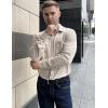 imageCOOFANDY Mens Long Sleeve Wrinkle Free Shirts Casual Button Down Shirts Untucked Dress ShirtKhaki