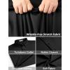 imageCOOFANDY Mens Long Sleeve Wrinkle Free Shirts Stretch Dress Shirts Regular Fit Button Down ShirtBlack