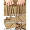 imageCOOFANDY Mens Long Sleeve Wrinkle Free Shirts Stretch Dress Shirts Regular Fit Button Down ShirtBrown