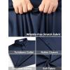 imageCOOFANDY Mens Long Sleeve Wrinkle Free Shirts Stretch Dress Shirts Regular Fit Button Down ShirtDark Blue