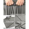 imageCOOFANDY Mens Long Sleeve Wrinkle Free Shirts Stretch Dress Shirts Regular Fit Button Down ShirtLight Grey