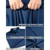 imageCOOFANDY Mens Long Sleeve Wrinkle Free Shirts Stretch Dress Shirts Regular Fit Button Down ShirtNavy Blue
