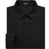 imageCOOFANDY Mens Muscle Fit Dress Shirts Wrinkle Free Long Sleeve Button Down Shirt Stretch Business ShirtBlack