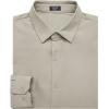 imageCOOFANDY Mens Muscle Fit Dress Shirts Wrinkle Free Long Sleeve Button Down Shirt Stretch Business ShirtMoon Grey