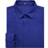 imageCOOFANDY Mens Muscle Fit Dress Shirts Wrinkle Free Long Sleeve Button Down Shirt Stretch Business ShirtSky Blue