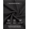 imageCOOFANDY Mens Quarter Zip Pullover Slim Fit Knit Sweater Lightweight Mock Neck Casual SweatersBlack