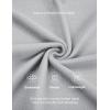 imageCOOFANDY Mens Quarter Zip Pullover Slim Fit Knit Sweater Lightweight Mock Neck Casual SweatersLight Grey
