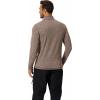 imageCOOFANDY Mens Quarter Zip Up Pullover Long Sleeve Sweatshirt 14 Zip Golf Shirt Winter Fleece Lined Thermal PulloverBrown