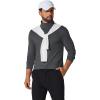 imageCOOFANDY Mens Turtleneck Shirt Long Sleeve Pullover Sweater Slim Fit Lightweight Thermal Undershirt TopsDeep Grey