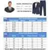 imageCOOFANDY Mens Tuxedo Suit Set Slim Fit 2 Piece One Button Blazer Jacket Pants for WeddingDinnerPromNavy Blue