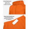 imageCOOFANDY Orange Sweatsuits Men Tracksuits 2 Piece Activewear Hoodie Sweat Suit Jogging Gym Sweatsuit Training Set