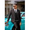imageCOOFANDY Sweater Vest for Men Regular Fit V Neck Sleeveless Knitted Pullovers SweaterBlack