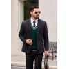 imageCOOFANDY Sweater Vest for Men Regular Fit V Neck Sleeveless Knitted Pullovers SweaterGreen