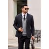 imageCOOFANDY Sweater Vest for Men Regular Fit V Neck Sleeveless Knitted Pullovers SweaterLight Grey
