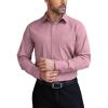imageCOOFANDY Mens Dress Shirts Wrinkle Free Long Sleeve Button Down Shirts Formal Business ShirtPink