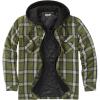 Navy & Army Green Plaid