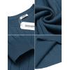 imageCOOFANDY Men Dress Sweater Long Sleeve Crew Neck Sweater Slim Fit Business Casual Pullover SweaterNavy Blue