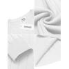 imageCOOFANDY Men Dress Sweater Long Sleeve Crew Neck Sweater Slim Fit Business Casual Pullover SweaterWhite