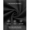 imageCOOFANDY Mens Casual Chino Pants Classic Fit Lightweight Khaki Trousers Wrinkle Free Stretch Dress SlacksBlack