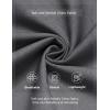 imageCOOFANDY Mens Casual Chino Pants Classic Fit Lightweight Khaki Trousers Wrinkle Free Stretch Dress SlacksDark Grey