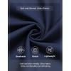 imageCOOFANDY Mens Casual Chino Pants Classic Fit Lightweight Khaki Trousers Wrinkle Free Stretch Dress SlacksNavy Blue